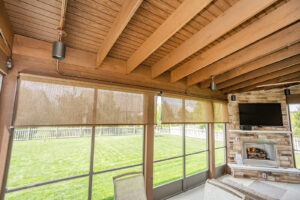 coors remodeling can add a sunroom and fireplace to your home